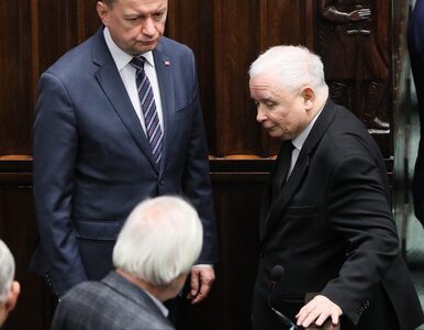 Miniatura: Kaczyński uciekał przed kamerami....
