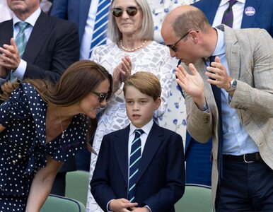 Książę George nie poradziłby sobie bez mamy na Wimbledonie. „Tylko nie...
