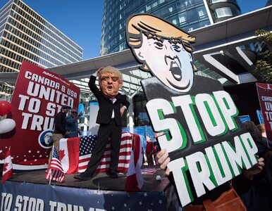 Miniatura: Protesty przeciwko Trumpowi w USA i w...