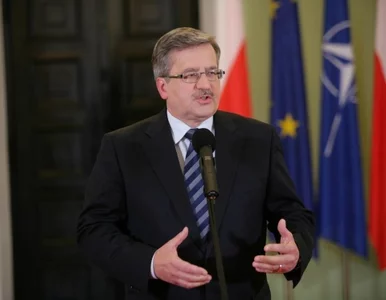 Miniatura: Komorowski: minister obrony wie tyle, ile...