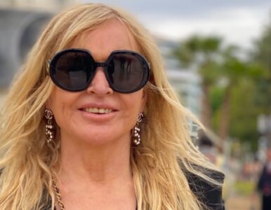 Monika Olejnik w odważnej stylizacji w Cannes. Dekolt sięgał do pępka