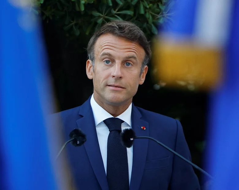 Miniatura: Macron o pomocy dla Ukrainy. „Francuzi...