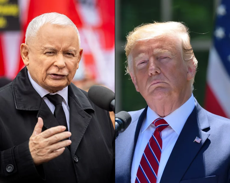 Miniatura: Kaczyński chce być jak Trump? Pokazał...