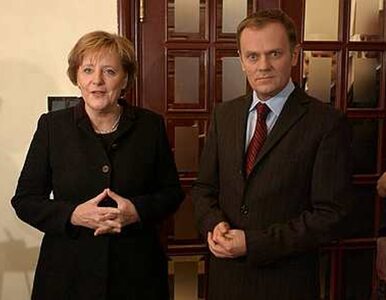 Miniatura: Spotkanie Tusk-Merkel