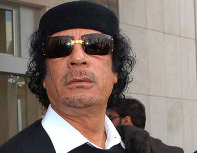 Miniatura: "Kadafi chce skończyć jak Neron"
