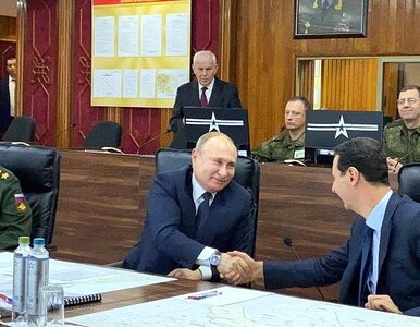 Niespodziewana wizyta Władimira Putina. Prezydent Rosji poleciał do Syrii