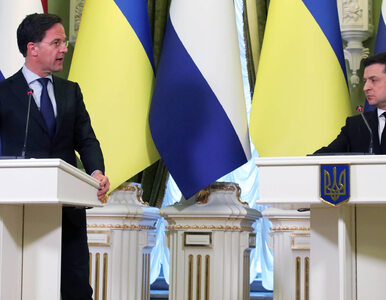 Zamieszanie po wpisie prezydenta Ukrainy. Premier Holandii wyjaśnia