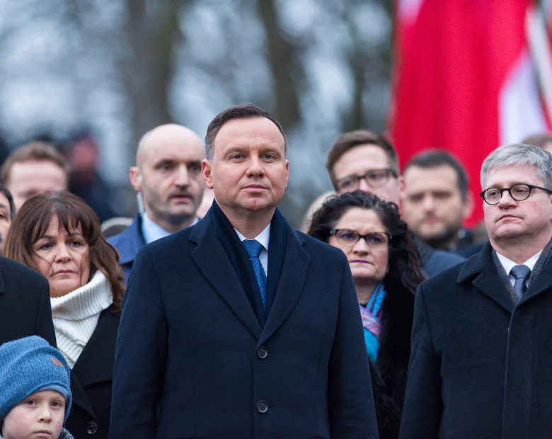 Miniatura: Sondaż CBOS. Prezydent Andrzej Duda po raz...