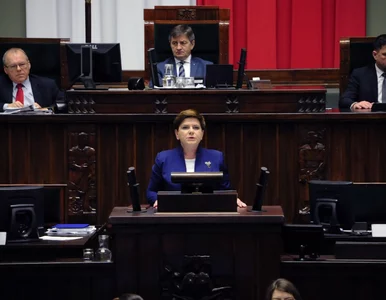 Miniatura: Beata Szydło ostro do opozycji w związku z...