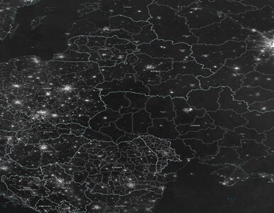 Ukraina w ciemnościach. Zdjęcia satelitarne NASA pokazują ogrom zniszczeń