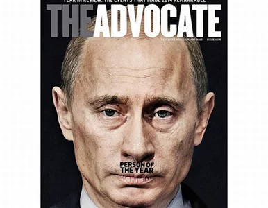 Miniatura: "The Advocate" przyznał Putinowi tytuł...