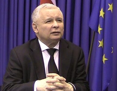 Miniatura: Kaczyński: Tusk za mną biegał, widocznie...