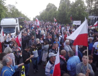 Narodowcy i rolnicy wyszli na ulice Warszawy. „Nie dla roszczeń żydowskich”