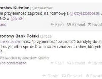 Miniatura: NBP na Twitterze: Krzysztof Bosak? Bandyta
