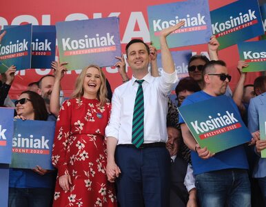 Miniatura: Żona wspiera Kosiniaka-Kamysza w kampanii:...