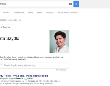 Miniatura: Beata Szydło już jest premierem... według...