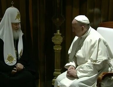 Historyczna chwila. Papież Franciszek spotkał się z patriarchą Cyrylem