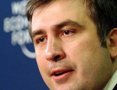 Miniatura: Rosja o Saakaszwilim: powinien go zbadać...