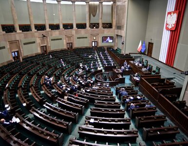 Miniatura: Posiedzenie Sejmu w cieniu problemów...