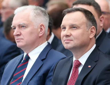 Miniatura: Duda upokorzył Gowina, dziennikarze...