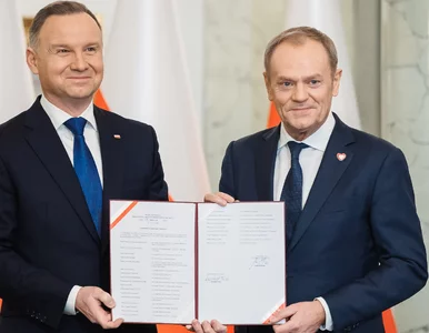 Miniatura: Andrzej Duda wysłał list do Donalda Tuska....