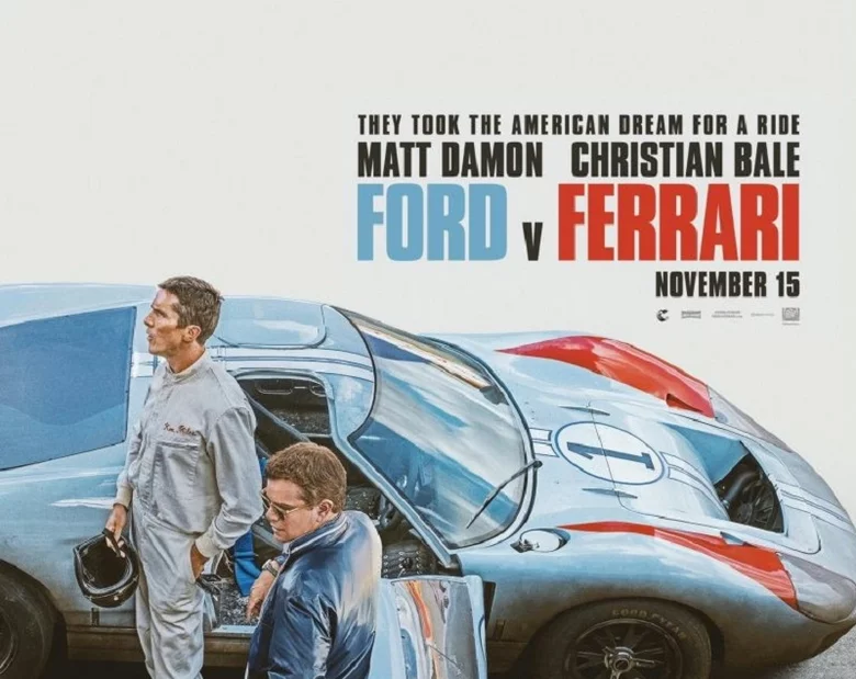 Miniatura: „Ford v. Ferrari”. Matt Damon i Christian...