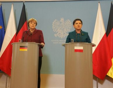 Miniatura: Merkel już po spotkaniu z Szydło. Kanclerz...