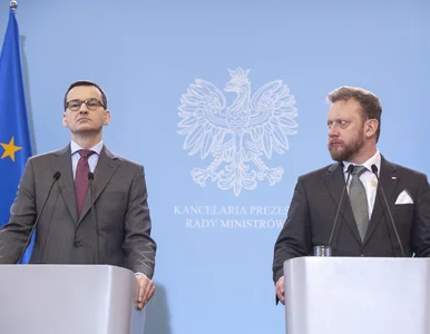 Miniatura: Gowin: Morawiecki i Szumowski mówili, że...