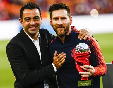 Miniatura: Xavi skomentował przejście Messiego do...