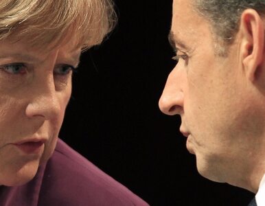 Miniatura: Sarkozy i Merkel pytają Greków: chcecie...