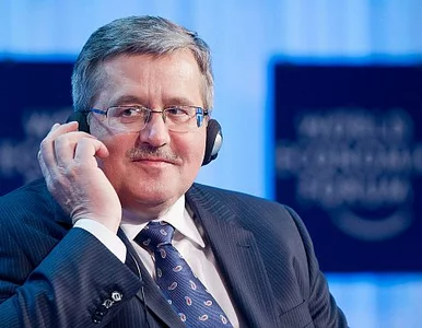 Miniatura: Komorowski w Davos: przyjeżdżajcie z...