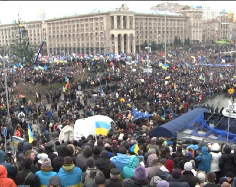 Miniatura: Protesty na Ukrainie. "To początek rewolucji"