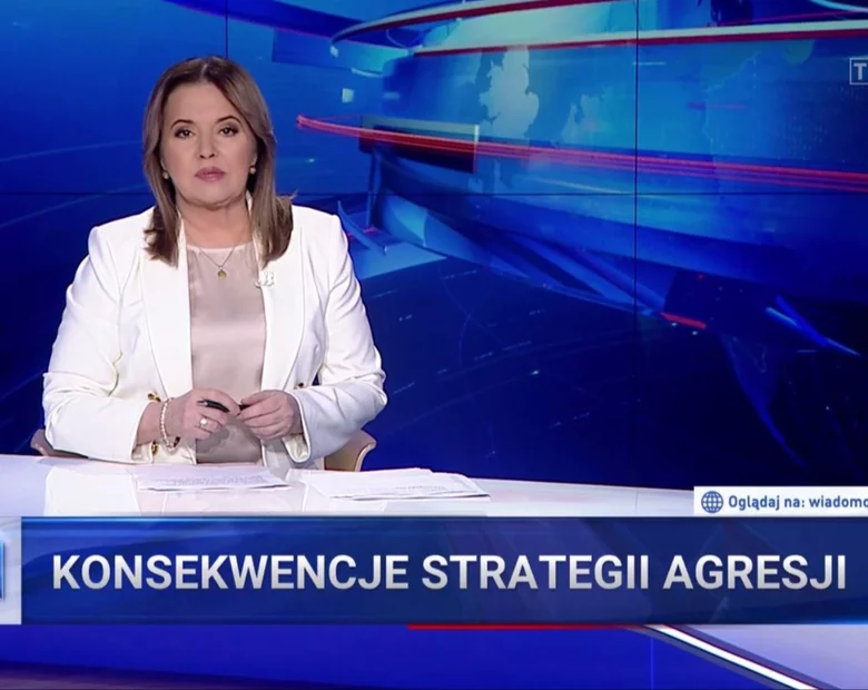 Miniatura: Kuriozalny materiał „Wiadomości” TVP....