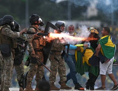 Miniatura: Brazylia. Szturm zwolenników Bolsonaro na...