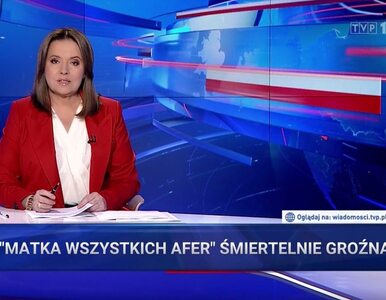 „Wiadomości” TVP uderzają w TVN. „Matka wszystkich afer”