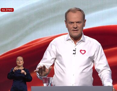 Miniatura: Debata TVP. Tusk zaczął od uderzenia w...