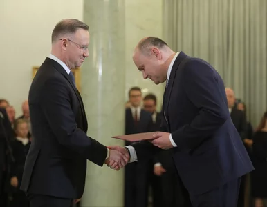 Miniatura: Nowy minister finansów zaprzysiężony....