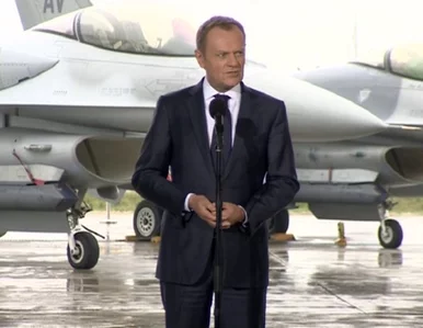 Miniatura: Tusk do pilotów z USA: Dziękuję za waszą...