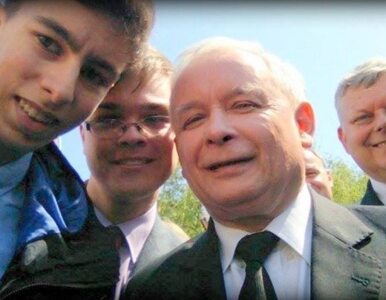 Miniatura: Pierwsze selfie Jarosława Kaczyńskiego