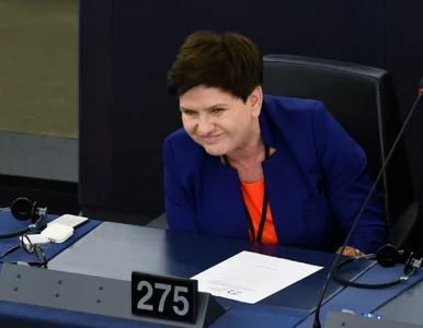 Miniatura: Mocne wystąpienie Szydło w PE. „Skończmy z...