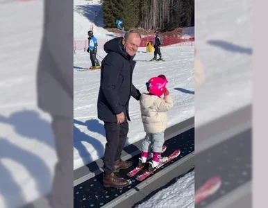 Miniatura: Tusk pochwalił się nagraniem ze stoku...