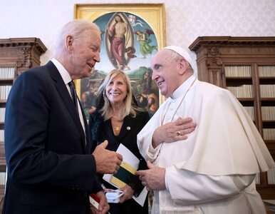 Miniatura: Papież Franciszek rozmawiał z Joe Bidenem....