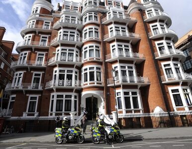 Wielka Brytania: Assange uwięziony w ambasadzie Ekwadoru. Brytyjczycy go...