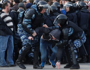 UE domaga się od Rosji uwolnienia zatrzymanych demonstrantów