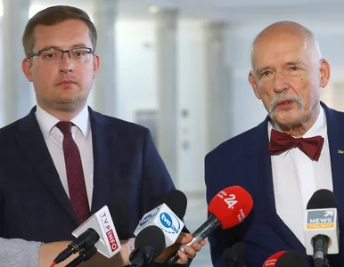 Miniatura: Dwugłos w Konfederacji. Korwin-Mikke...