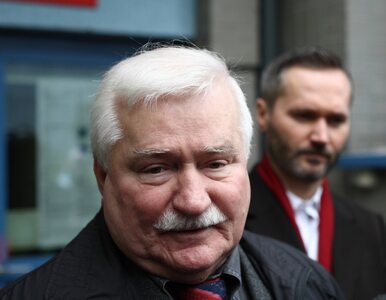Miniatura: Lech Wałęsa po ataku na prezydenta...