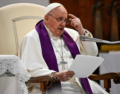 Miniatura: Skandaliczna wypowiedź papieża. Watykan...