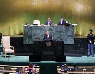 Miniatura: Prezydent Duda na forum ONZ: Nadszedł...