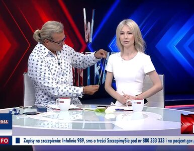Miniatura: Jakimowicz mierzył Ogórek na antenie TVP...