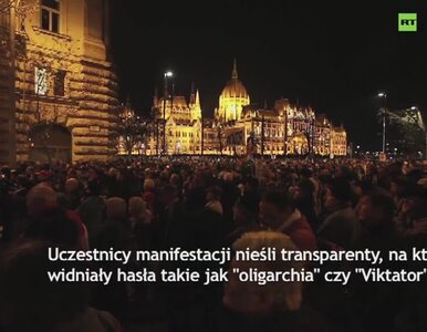 Miniatura: "Viktator". Węgrzy protestują przeciw...